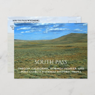 South Pass Wyoming, National Historic Trails Postcard