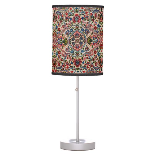 South Persia Red Pink Blue  Table Lamp