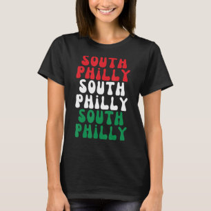 South Philly Italian Flag Philadelphia City Brothe T-Shirt
