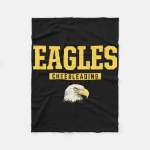 South Pike Eagles Logo Cheerleading Hs  Fleece Blanket
