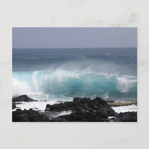 South Point Wave Hawaii Postcard