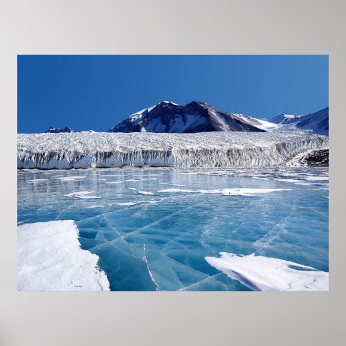 South Pole Antartica Poster