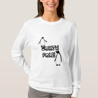 South Pole Penguins Ladies Long Sleeve T-shirt
