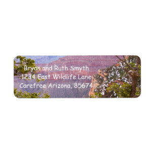 South Rim Grand Canyon Label