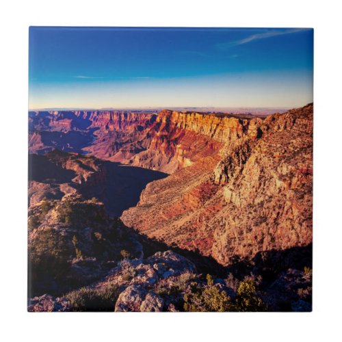 South Rim Grand Canyon Mouse Pad Ceramic Tile