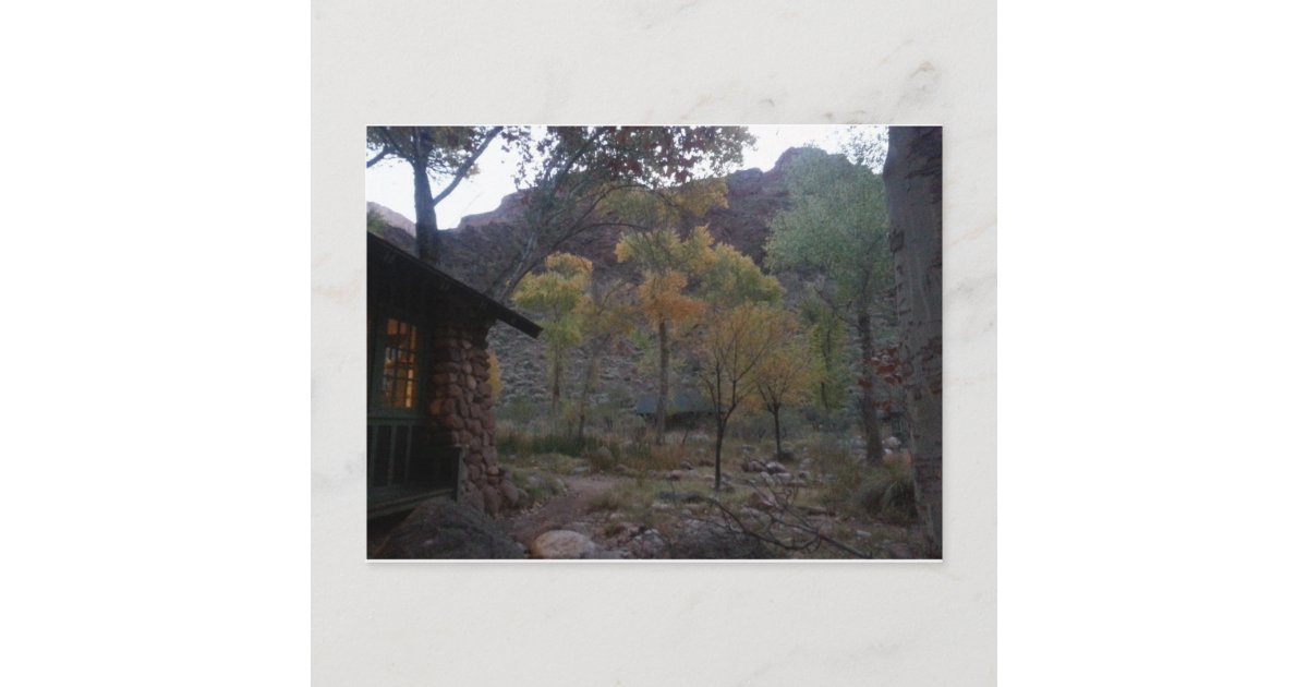 South Rim Grand Canyon National Park Phantom Ranch Postcard | Zazzle