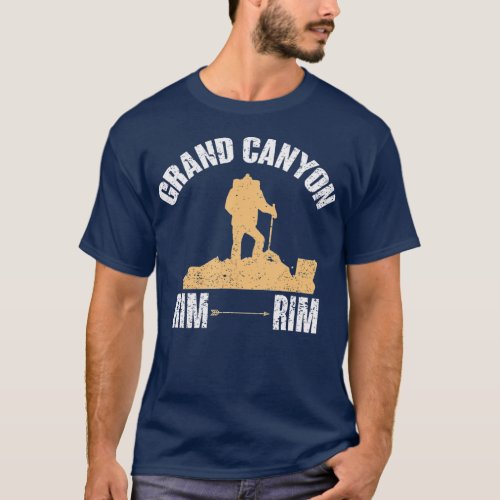 South Rim to North Rim Grand Canyon Hike in T_Shirt