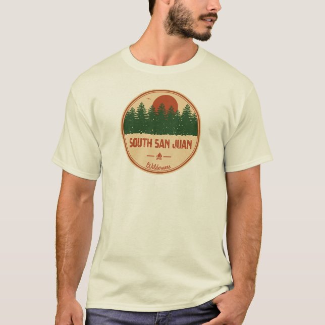 South San Juan Wilderness Colorado T-Shirt (Front)