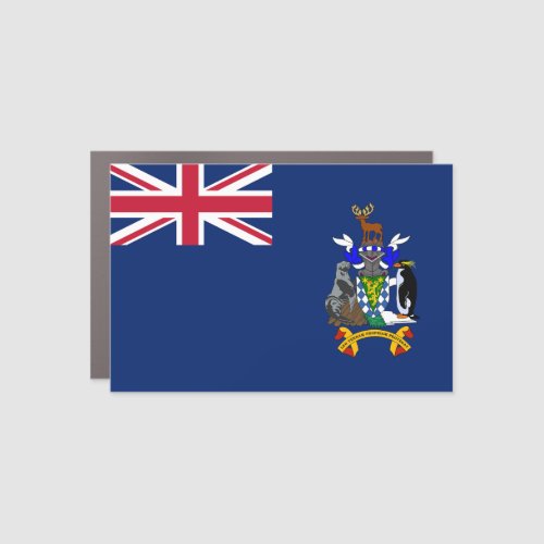 South Sandwich Islands Flag Car Magnet