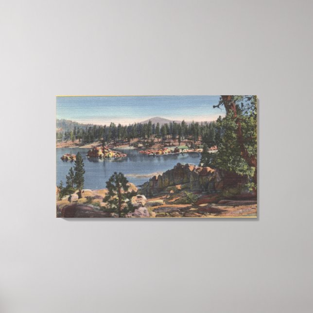 South Shore View of Boulder Bay Canvas Print (Front)