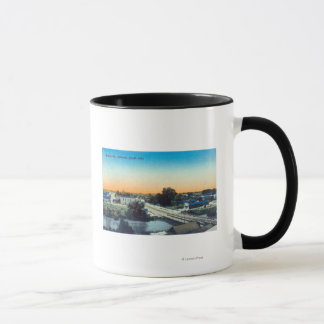 South Side Aerial View of TownPorterville, CA Mug