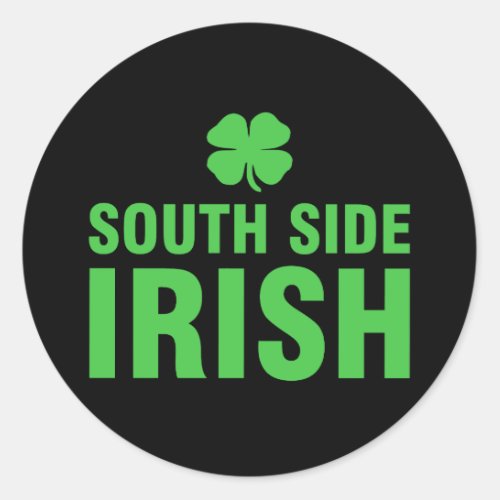 South Side Irish Classic Round Sticker