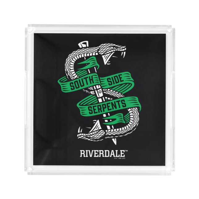 South Side Serpents Graphic Acrylic Tray (Front)