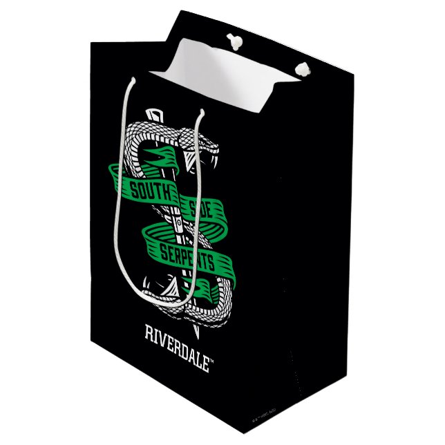 South Side Serpents Graphic Medium Gift Bag (Front Angled)