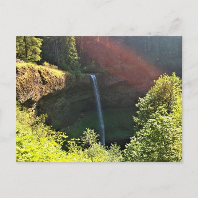 South Silver Falls, OR Postcard (Front)