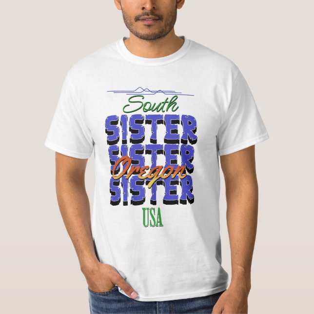 South Sister, Oregon T-Shirt (Front)