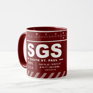 South St Paul Municipal Airport Fleming Field Mug