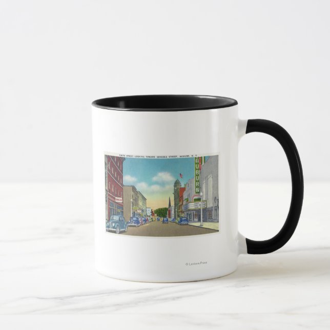 South Street View of Genesee Street Mug (Right)