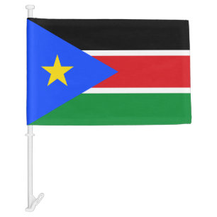 South Sudan Car Flag