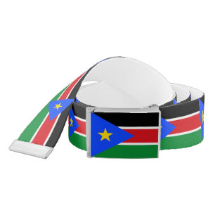 South Sudan Flag Belt