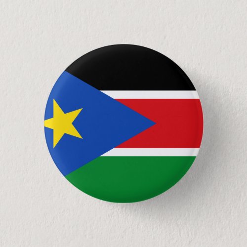 South Sudan Flag Button