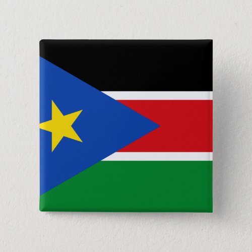 South Sudan Flag Button