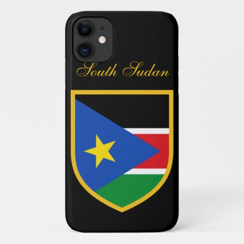 South Sudan Flag iPhone 11 Case