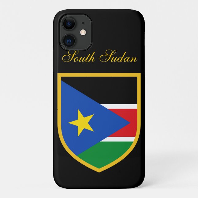 South Sudan Flag Case-Mate iPhone Case (Back)