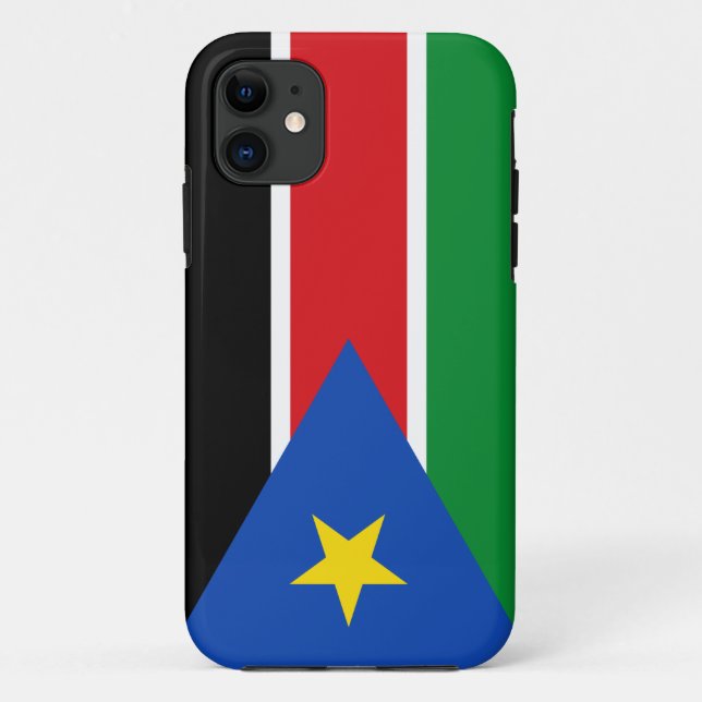 South Sudan Flag Case-Mate iPhone Case (Back)