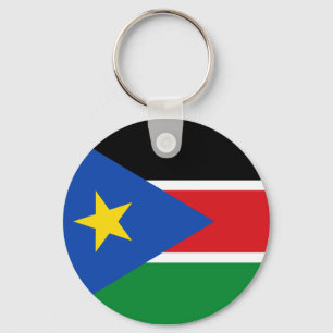 south sudan flag keychain