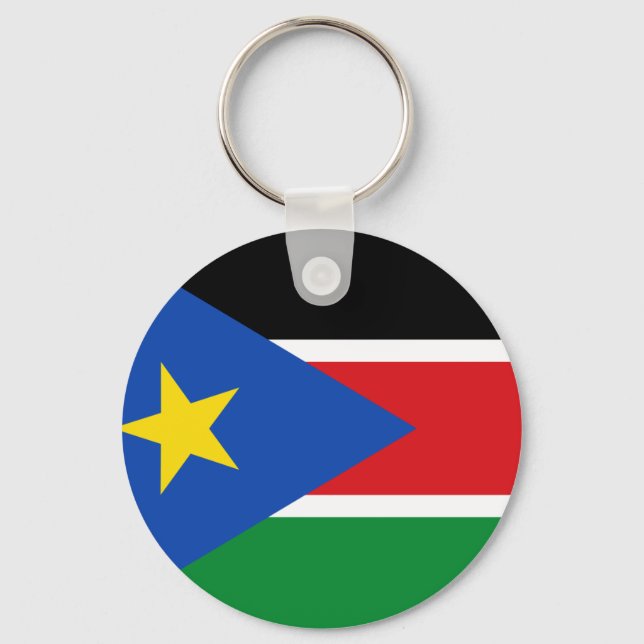south sudan flag keychain (Front)