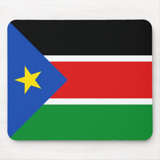 South Sudan Flag Mousepad (Front)