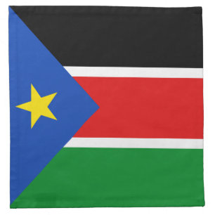South Sudan Flag Napkin