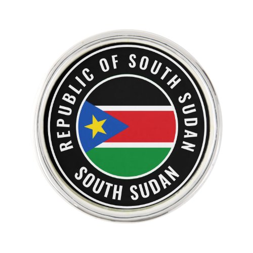 South Sudan Flag Patriotic Lapel Pin