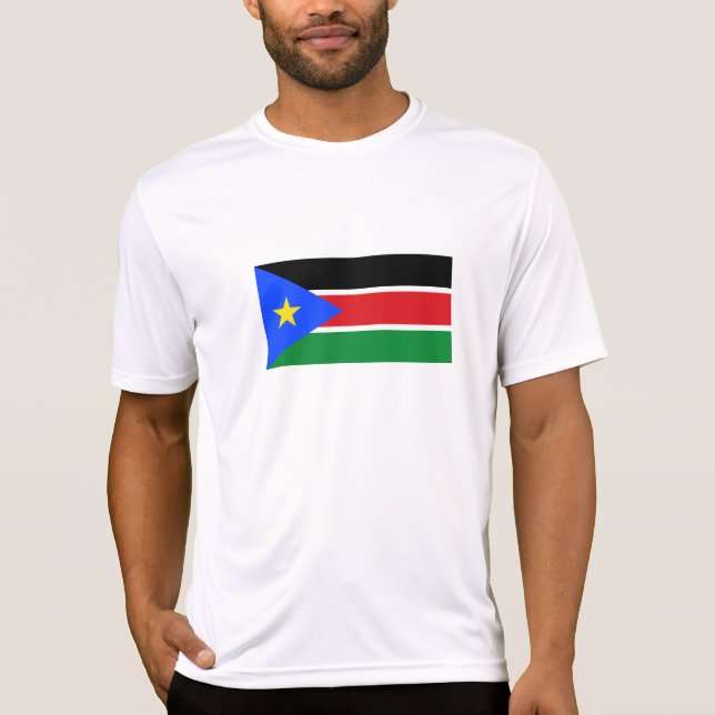 South Sudan Flag T-Shirt (Front)