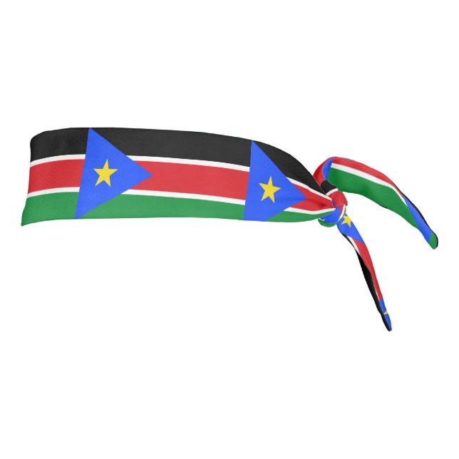 South Sudan Flag Tie Headband (Rotate 90)