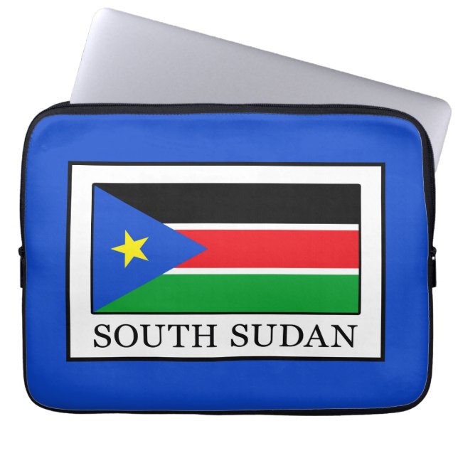 South Sudan Laptop Sleeve (Front)