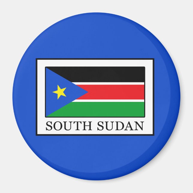 South Sudan Magnet (Front)