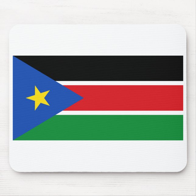 South Sudan National Flag Mouse Pad (Front)