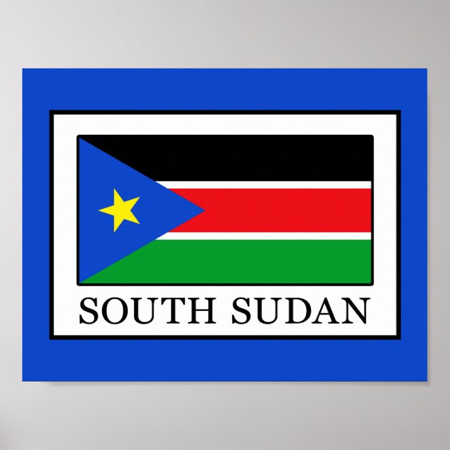 South Sudan Poster (Front)