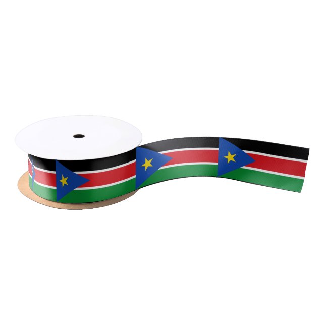 South Sudanese flag ribbon (Spool)