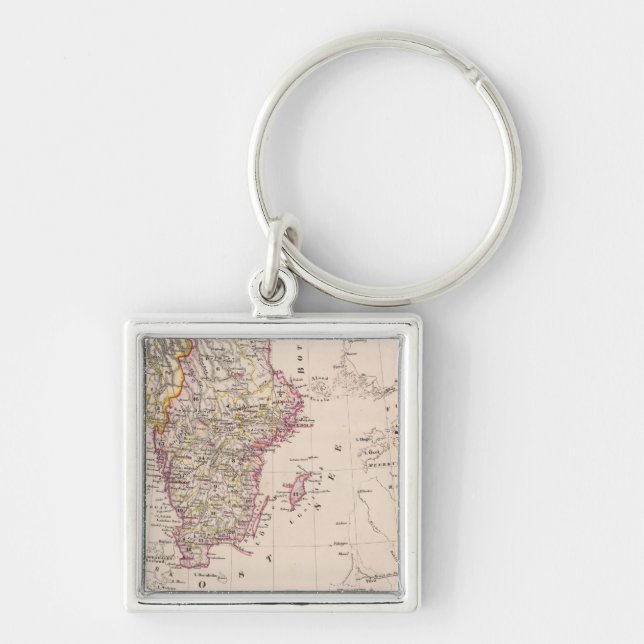South Sweden and Norway Keychain (Front)