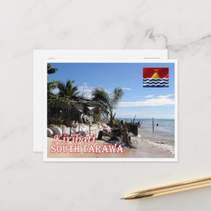 South Tarawa - Kiribati - Panorama - Postcard
