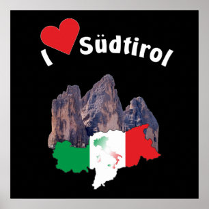 South Tyrol – Alto Adige - Italy - Italia Poster