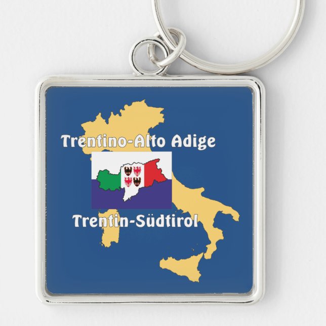 South Tyrol - Alto Adige - Italy Keychain (Front)