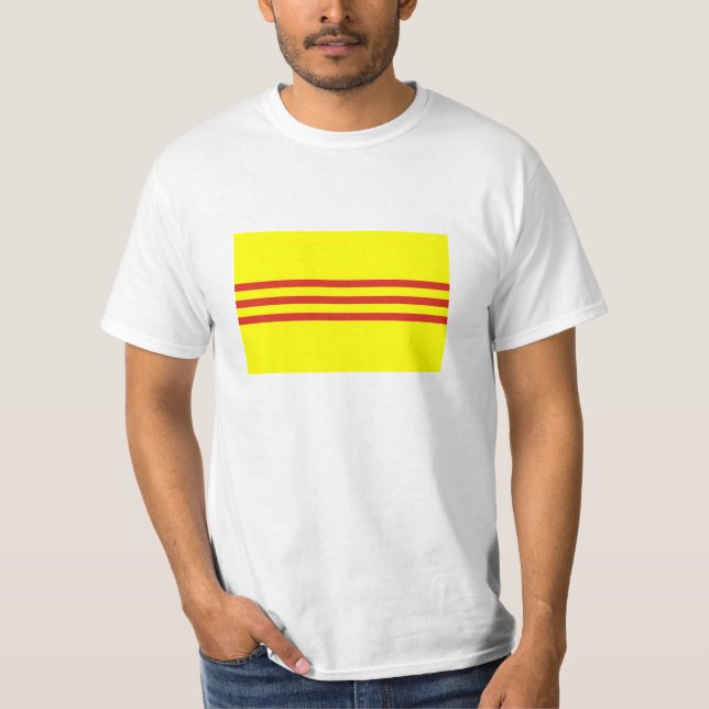 south vietnam ethnic flag T-Shirt (Front)