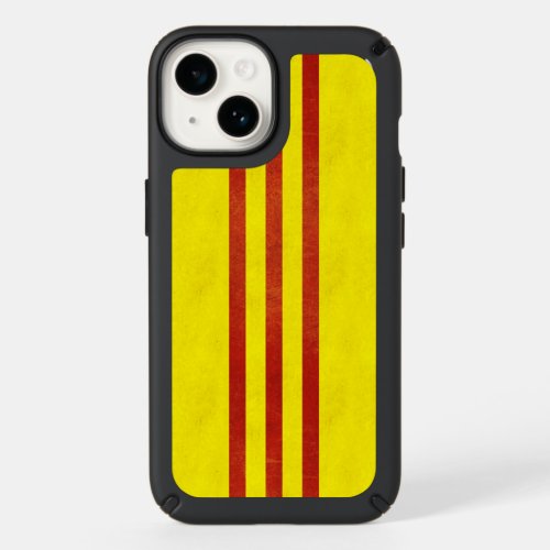 South Vietnam Light Grunge Flag Speck iPhone 14 Case