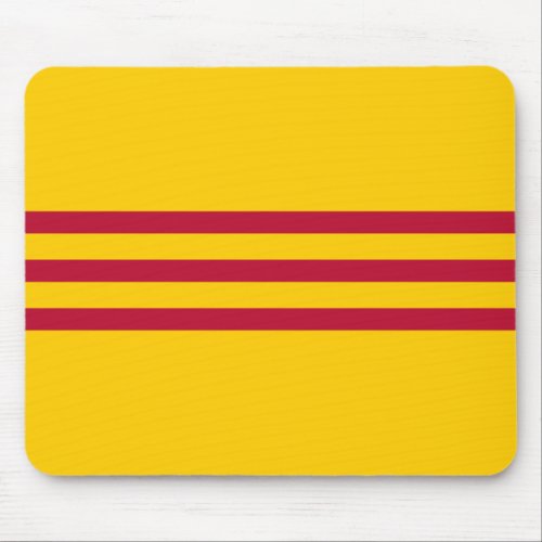 South Vietnamese Flag _ Vietnam Cờ vng ba sọc đỏ Mouse Pad