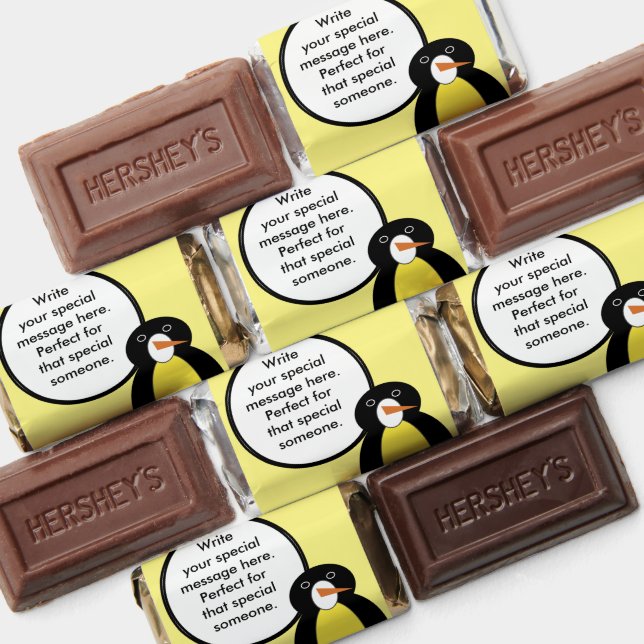 South Vietnamese Talking Ms Penguin Personalized Hershey's Miniatures (Assorted)