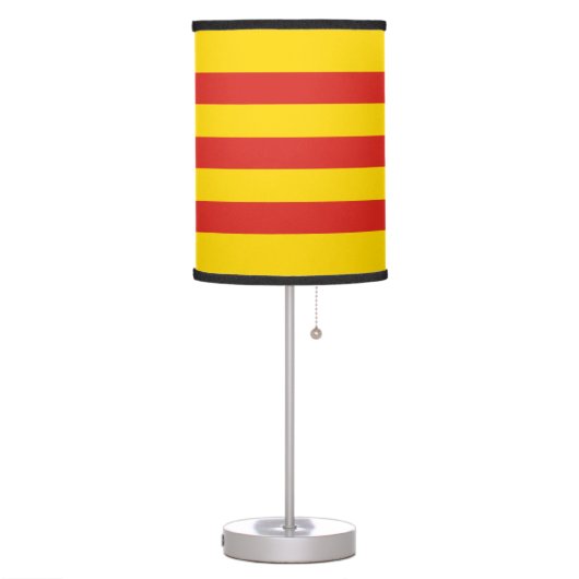 South Vietnamese Vietnam Flag Table Lamp (Left)